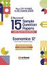 i-Succeed ISC Economics Class 12th | 15 Sample Question Papers | For ISC Exams 2025