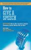 How To Give A Speech