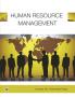 Human Resource Management