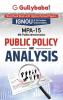 MPA-015 Public Policy and Analysis