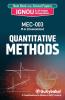 MEC-003 Quantitative Methods