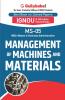 MS-05 Management of Machines and Materials