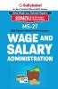 MS-27 WAGE AND SALARY ADMINISTRATION