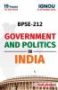 BPSE-212 Government And Politics In India