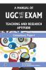 A Manual of UGC NET/ JRF Exam-Teaching and Research Apptitude