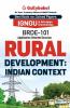BRDE-101 Rural Development: Indian Context