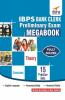 IBPS Bank Clerk Preliminary Exam MegaBook - (Guide + 15 Practice Sets)