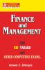 Finance & management for RBI Exam