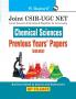 Joint CSIR-UGC NET/JRF : Chemical Sciences – Previous Years' Papers (With Answers)
