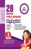 28 Mock Test Series for Olympiads Class 2 Science Mathematics English Logical Reasoning GK & Cyber