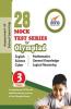 28 Mock Test Series for Olympiads Class 3 Science Mathematics English Logical Reasoning GK & Cyber