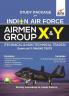 Study Package for Indian Air Force Airmen Group X & Y (Technical & Non Technical Trades) Exam with 3 Online Sets