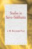 Studies in Saiva-Siddhanta