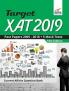 Target XAT 2019 (Past Papers 2005 - 2018 + 5 Mock Tests) 10th Edition