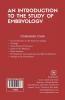AN INTRODUCTION TO THE STUDY OF EMBRYOLOGY