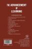 The Advancement Of Learning