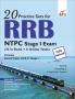 20 Practice Sets for RRB NTPC Stage I Exam (15 in Book + 5 Online Tests)