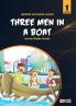 Three men in a boat Level 1for Class 5