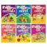 Colouring Books for Kids (Set of 6 Books) - Gift to children for painting drawing and colouring - Vegetables Fruits Colour