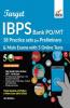 Target IBPS Bank PO/ MT 18 Practice Sets for Preliminary & Main Exam with 5 Online Tests 3rd Edition