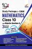 10 in One Study Package for CBSE Mathematics Class 10 with Objective Questions & 3 Sample Papers 3rd Edition
