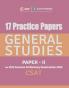 17 Practice Papers General Studies Paper II CSAT for Civil Services Preliminary Examination 2020