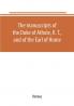 The manuscripts of the Duke of Athole K. T. and of the Earl of Home