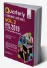 Quarterly Current Affairs Vol. 2 - April to June 2019 for Competitive Exams