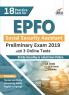 18 Practice Sets for EPFO Social Security Assistant Preliminary Exam 2019 with 3 Online Tests