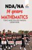 NDA/ NA 14 years Mathematics Topic-wise Solved Papers (2006 - 2019)