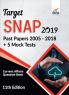 TARGET SNAP 2019 (Past Papers 2005 - 2018) + 5 Mock Tests 11th Edition