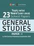 UPSC General Studies Paper I - 23 Years Topicwise Solved Papers (1997-2019) 2020