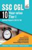 SSC CGL 10 Year-wise Tier I Solved Papers (2010-18)