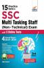 15 Practice Sets for SSC Multi Tasking Staff (Non Technical) Exam with 3 Online Tests 3rd Edition