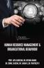 HUMAN RESOURCE MANAGEMENT & ORGANIZATIONAL BEHAVIOUR