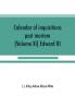 Calendar of inquisitions post mortem and other analogous documents preserved in the Public Record Office (Volume XI) Edward III