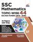 SSC Mathematics Topic-wise 44 Solved Papers (2010-2019) 3rd Edition