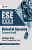 UPSC ESE 2020 Mechanical Engineering -Conventional Paper I & II - Chapter Wise & Year Wise Solved Papers 2000-2016 (Include Solved Paper 2017 to 2019)
