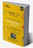 CBSE Class X 2021 - Chapter and Topic-wise Solved Papers 2011-2020 : Mathematics | Science | Social Science | English - Double Colour Matter