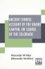 Ancient Chinese Account Of The Grand Canyon Or Course Of The Colorado