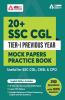 20+ SSC CGL Tier-I Previous Year Mock Papers Practice Book English Medium
