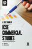 Commercial Studies: Textbook for ICSE Class 10