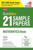 ScoreMore 21 Sample Papers For CBSE Board Exam 2021-22 - Class 10 Mathematics Basic