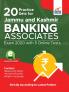 20 Practice Sets for Jammu and Kashmir Banking Associates Exam 2020 with 5 Online Tests