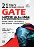 21 years Chapter-wise & Topic-wise GATE Computer Science & Information Technology Solved Papers (2020 - 2000) with 4 Online Practice Sets 7th Edition
