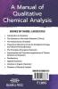 A Manual of Qualitative Chemical Analysis