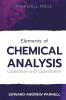 Elements of CHEMICAL ANALYSISQualitative and Quantitative