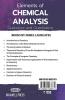 Elements of CHEMICAL ANALYSISQualitative and Quantitative