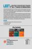 LEET (Lateral Engineering Entrance Test) 2021 - Guide