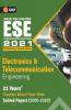 UPSC ESE 2021 : Electronics & Telecommunication Engineering - Chapter Wise & Year Wise Solved Papers 2000-2020